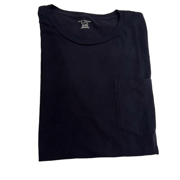 Club Monaco Men's Pocket T Shirt Black Crewneck Solid Pullover NWOT Sz XL - Picture 2 of 10